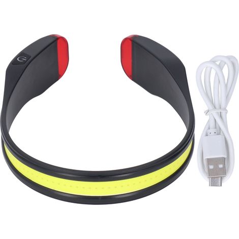 260° 350lm COB-LED-Stirnlampe, tragbare Lampe mit 3 Leuchtmodi für Wandern und Camping