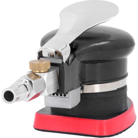 12,000 RPM Triangular Pneumatic Sander, Replaceable Pad, Mini Size, for Polishing Wood and Metal (1/5)