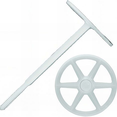 Scell-It – Boîte de 200 fixations d'isolant souple sous bardage 8x140 mm – Pour chantiers humides – FI08140