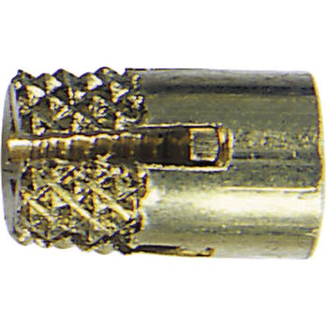 Bopla GEWINDEBUCHSEN DODGE M3x6,5 Gewindebuchse Messing Messing 1 St.