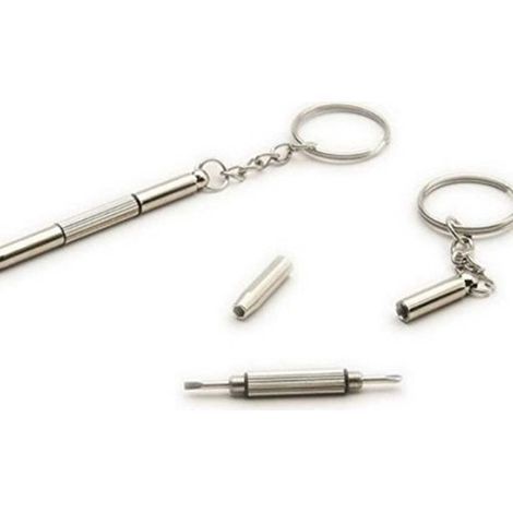 Jeu de tournevis de micro-précision 3 en 1 en acier inoxydable de qualité supérieure pour la réparation de lunettes, lunettes de soleil, montres, bijoux et appareils électroniques (1/5)