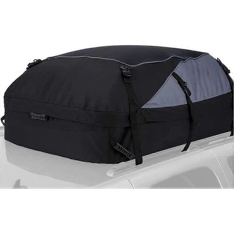 Sac de toit de voiture et transporteur de fret sur le toit 15 pieds sac robuste étanche sac de voiture de toit sac de rangement (1/5)