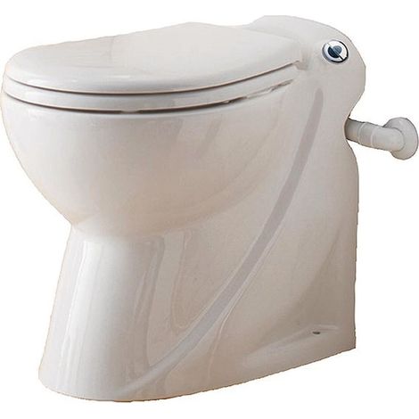 SFA – Cuvette broyeur WC Sanicompact Pro – Technologie silence – Installation facile avec fixation au sol – Ergonomique et design