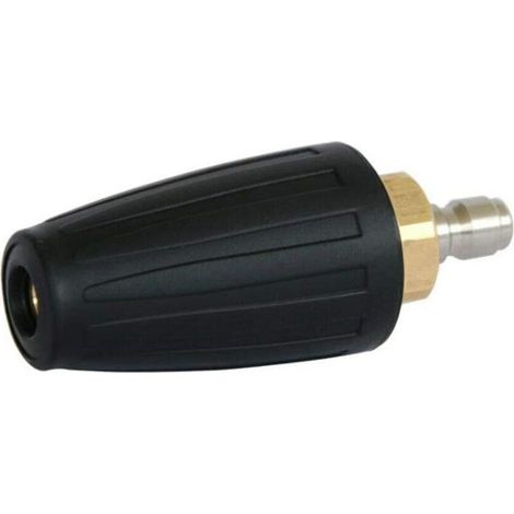 High-pressure rotary nozzle, 3600 psi turbo rotary nozzle tips, 1/4" quick-connect rotary pressure washer nozzles for cold water pressure washers (040) (1/4)