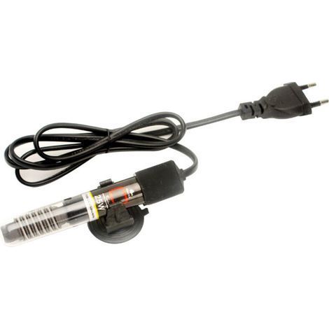 Automatic Thermostat Aquarium Heating Rod, Mini Adjustable Aquarium Heater for Diving Aquarium, Fully Submersible Heater 25W 220V (1/5)