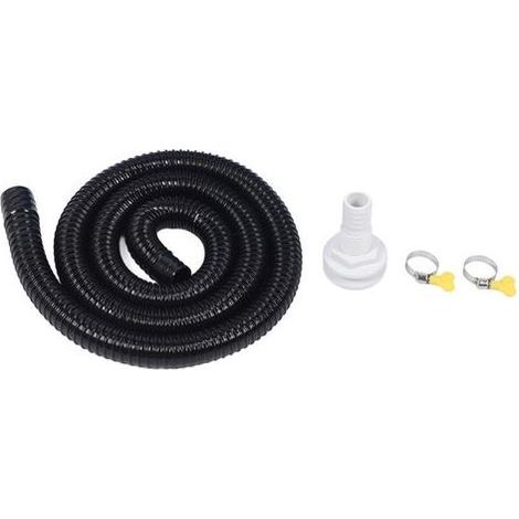 Kit d'installation pour pompe de cale, tuyau de pompe de cale noir étanche de 1-1/8 pouce, facile à installer, convient aux pompes de cale avec sorties de 1-1/8 pouce. (1/5)