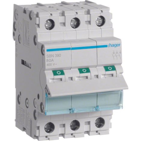Interruptor seccionador modular 3P 100A 400VAC (1/2)
