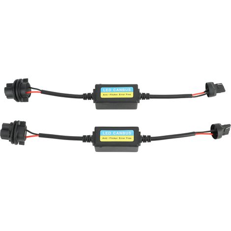 2 décodeurs clignotants 12V 8W anti-erreur et anti-scintillement pour feux de recul, à brancher sur ampoule 7440 (1/5)