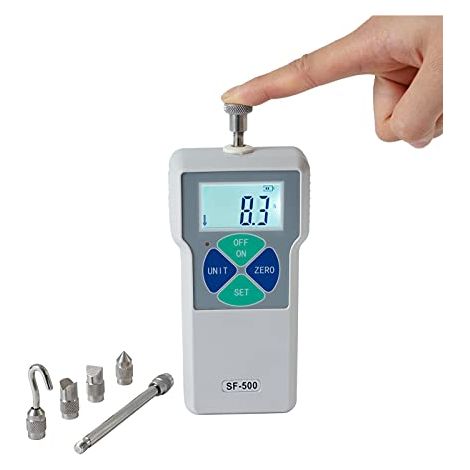 Applicable SF500N Dynamometre Numérique Mesureur de Force Jauge de Force push-pull Dynamomètre de Testeur, Appareils de Mesure LCD à Haute Précision (1/5)