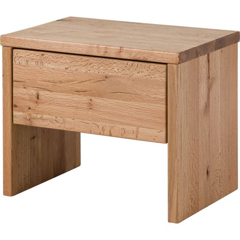Nachttisch Zerreiche 50x35x40 natur geölt JANGALI 729