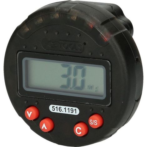 KS Tools Digitaler Drehwinkelmesser mit Magnet, Ø 55,0 mm