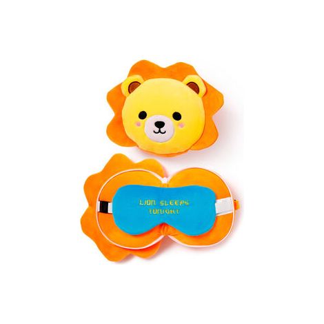 Almohada viaje antifaz Leon Adoramals Resteazzz
