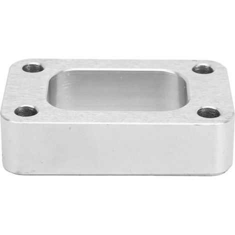 TONYSA Bride d'entrée Turbo entretoise en acier doux 1 pouce, hauteur de levage pour T2 GT28 GT28R GT2860 GT28RS (1/4)