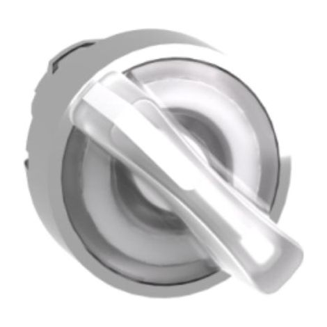 Schneider testa selettore luminoso bianco leva corta 2 posizioni fisse 90° zb4bk1213 (1/4)