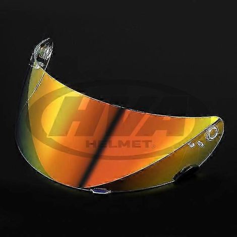 Visière de casque de moto Bell Qualifier Dlx MIPS anti-rayures et protection UV, compatible avec Bell Vortex Revolver RS-1 et RS-2. Couleur : Rouge Revo. (1/4)