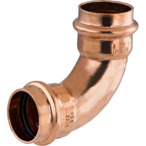 Coude 90° femelle à sertir pour tube cuivre NOYON & THIEBAULT Ø28 (1/3)