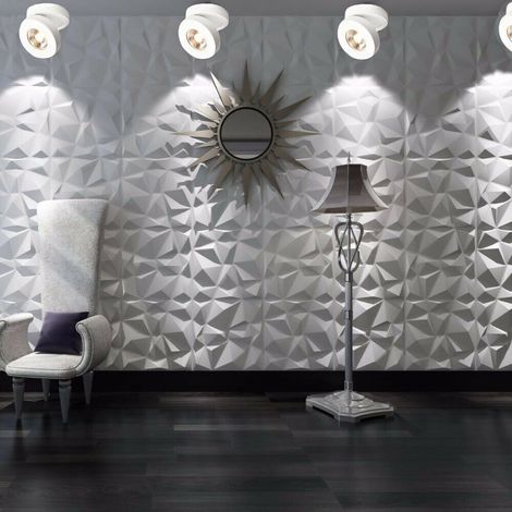 Faretto Led Da Soffitto Faro 7 W Luce Bianca Orientabile Girevole 360 F7wbf (1/4)