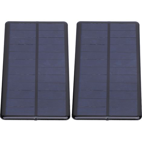 2 Pièces Module Solaire 6V 210mA pour Charge de Batterie et Projets Électroniques (1/5)
