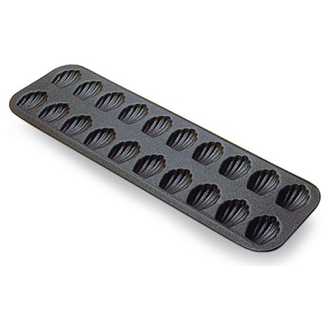 Plaque 20 mini-madeleines - Acier antiadhérent - GOBEL