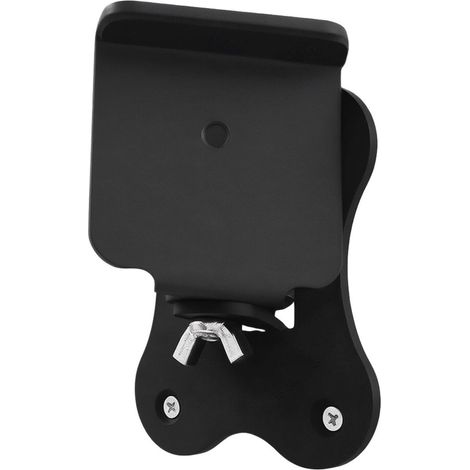 Support mural en métal compatible avec Samsung HW-Q990H Home Cinéma, support réglable à 360° pour haut-parleur arrière, noir (1/5)