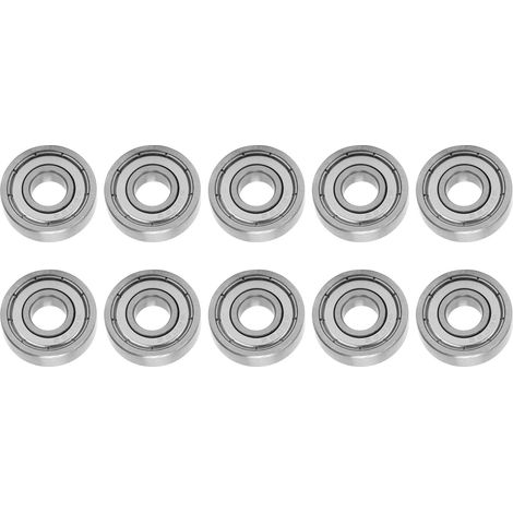 Mini roulements à une rangée, roulement à grande vitesse, accessoires pour outils mécaniques à faible bruit, 10 pièces, S609Z (1/5)