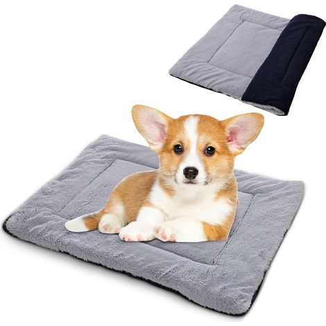 Couverture thermique lavable chien/chat antidérapante - Tapis doux pliable pour canapé et sol