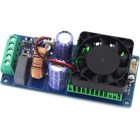 Carte D Amplificateur Numerique - Classe D IRS2092S - 500 W - Pour Haut-Parleur 4-8 Ohms - 105 X 43 X 28 Mm (1/5)