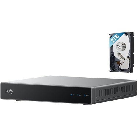 Grabador de vídeo eufy S4 8 canales PoE avanzado