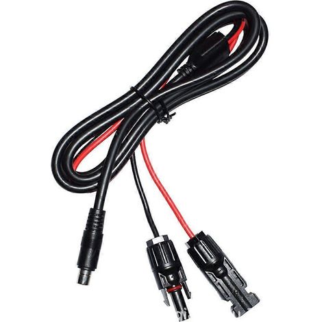 Câble de charge pour panneaux solaires, adaptateur 8 mm, connecteur solaire pour stations d'alimentation (1/5)