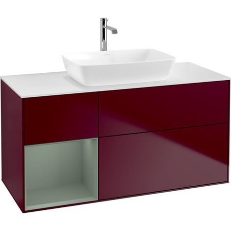 Villeroy & Boch F821GMHB Meuble sous-lavabo Finion F82 (1/2)