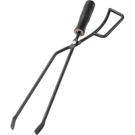 Griff Bbq Tong For Outdoor Barbecue Feuer Clip Massivholz