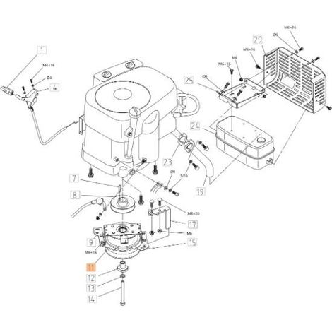 ORIGINAL ELEKTROMAGNETISCHE KUPPLUNG EMAK TS000149R