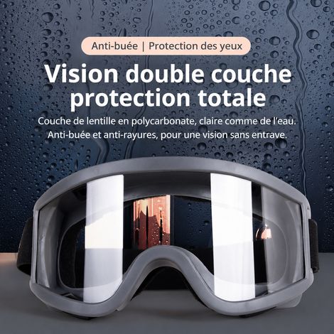 Lunettes de protection 2e génération verres gris CKY-134 pour moto et cyclisme gris cky-134 19,5 × 9 × 10 cm 175 g – Livraison gratuite (1/5)