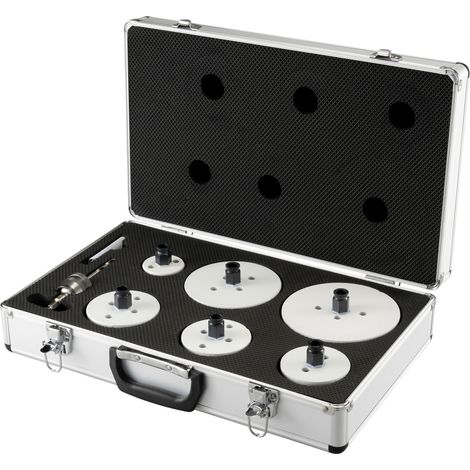 Makita E-15780 Lochsägen-Set 9teilig 51 mm, 73 mm, 76 mm, 83 mm, 114 mm, 133 mm 1 Set (1/3)