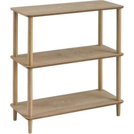 Console d'Entrée 3 Plateaux Bois Pin et MDF (1/3)