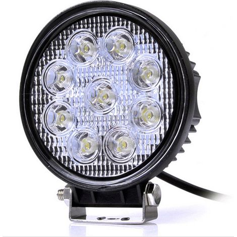 Universeller LED-/Halogen-Arbeitsscheinwerfer 12V - 24V für Auto, Offroad, Bus, Van, LKW