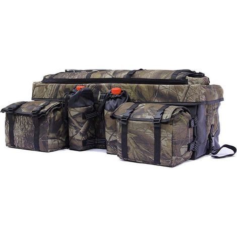 Hintertasche Bagtecs QB2 für Quad/ATV - Halbstarres Camouflage-Topcase, 84×43×28 cm