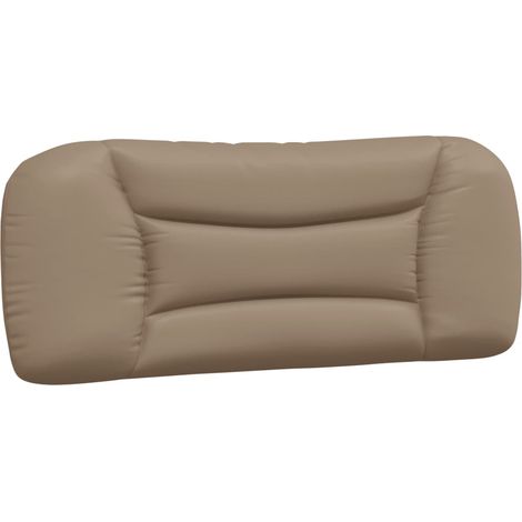 Maison Exclusive - Coussin de tête de lit Hvar cappuccino 100 cm similicuir (1/5)