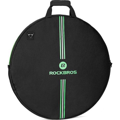 Telo di trasporto per ruota di bicicletta, diametro 74 cm - nero (1/5)