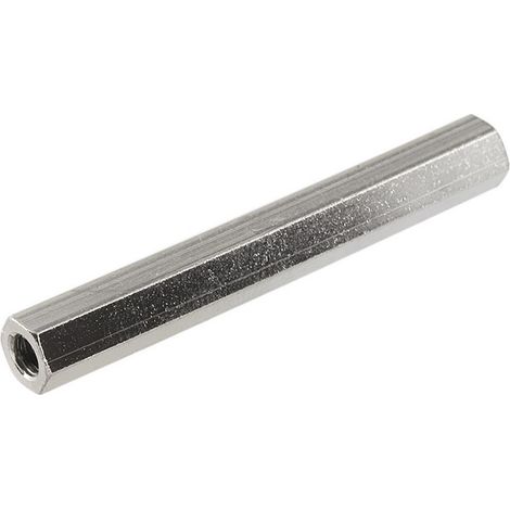 econ connect D3X40I5MH  Abstandsbolzen  M3 M3 Messing (vernickelt)  1 St.