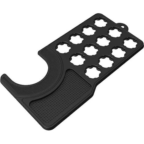 Silicone capsule café support plan de travail tapis antidérapant anti café filtre rangement capsule machine à café tapis (1/5)