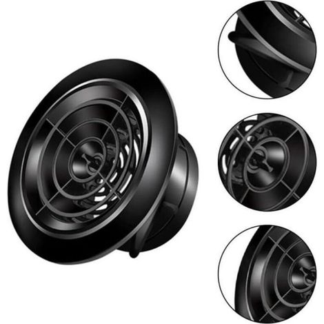 Grille De Ventilation Ronde - Diamètre 100 Mm - Pivotante - Pour Cuisine Et Salle De Bain - 1 Pièce (1/4)