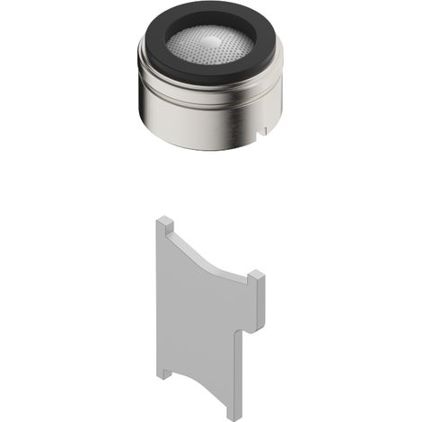 Aérateur DO ET 90230102607 M24x1 8,0 l/min. Platine brossé