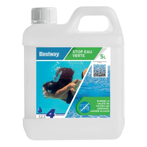 Tratamiento agua verde Bestway STOP EAU VERTE 25290 5 L