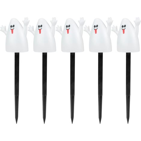 Stück Pack Halloween Gartendeko Geisterstecker aus Abs