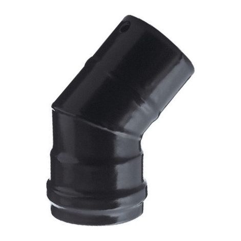 Gomito 45° per stufa a pellet - MF - Diametro: cm 12