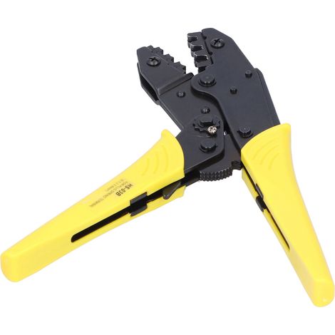 HS‐03B 1,5‐6,0 mm² Ratschen-Crimpzange nach europäischem Standard, Handwerkzeug aus hochkohlenstoffhaltigem Stahl (1/5)