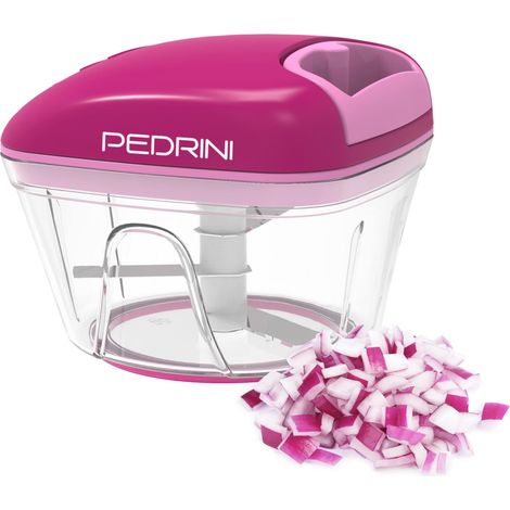 Pedrini Picadora Manual De Cuerda 3 Cuchillas De Acero Inoxidable 04GD261