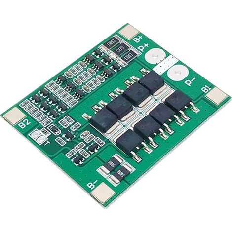 BMS - Carte De Protection Batterie Lithium 3S 12V 25A - Pour Batteries Visseuses Et Alimentations Sans Coupure - 56x45x1 2mm (1/5)