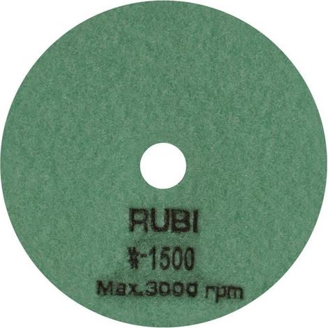 Rubi - Disco Diamante Para Pulir Seco Ø100 Mm - Grano 1500 (62975)